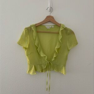 Vintage silk top